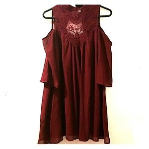 Rue 21 cold shoulder dress